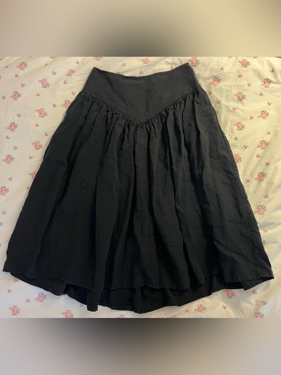 Eliza Faulkner Dresses & Skirts - Eliza Faulkner Lucille Linen Skirt Large